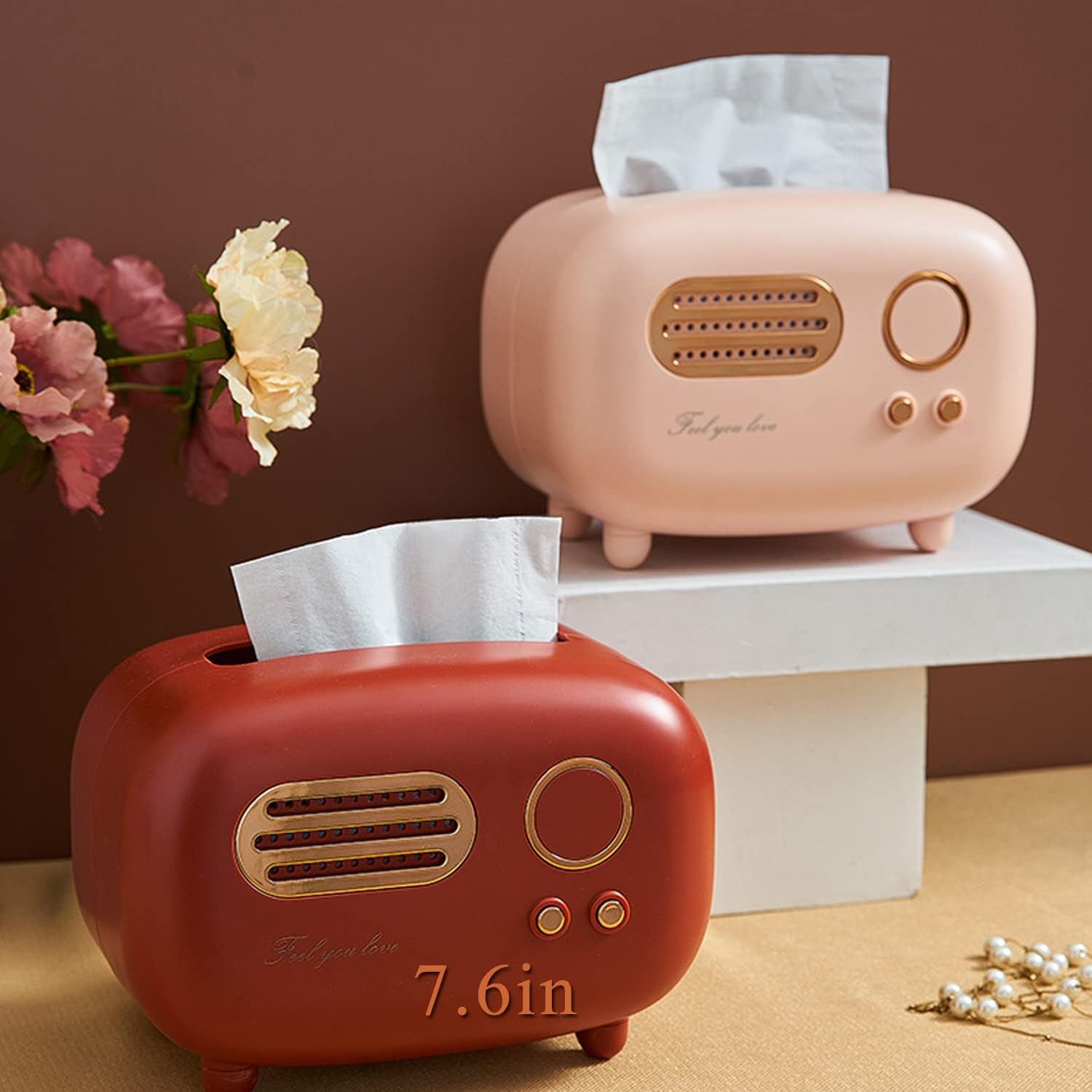 Tissue Cover Box, Bathroom Vanity Countertops, Cute Tissue Box for Bedroom & Bathroom Tissue Cover Box, Bathroom Vanity Countertops, Cute Tissue Box for Bedroom & Bathroom